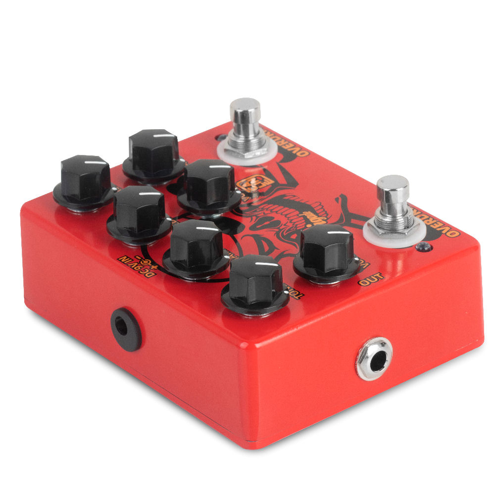 Caline DCP-07 "Brigade" Dual Overdrive Guitar Effect Pedal 2 Switch vers - Image 4