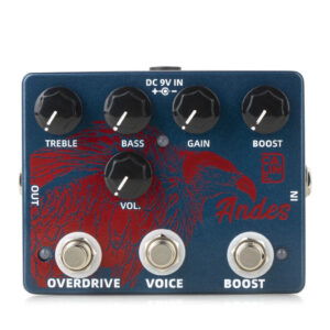 Caline DCP-11 "Andes" Boost / Overdrive Guitar Effect Pedal 3 Switch vers