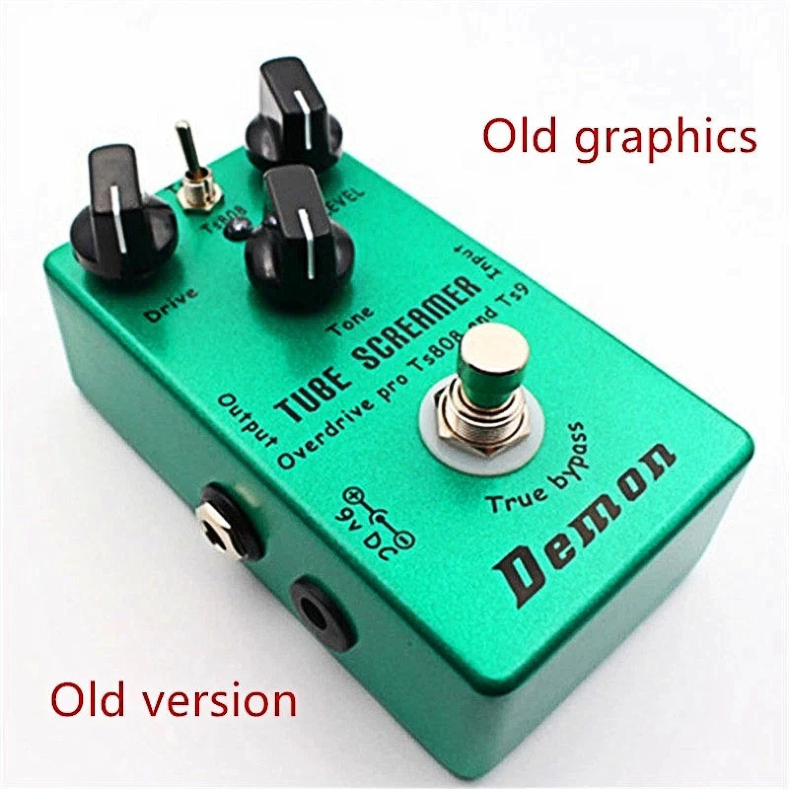 Demonfx TS GREEN Overdrive TS808/TS9 Guitar Effect Pedal Drive Booster - Image 2