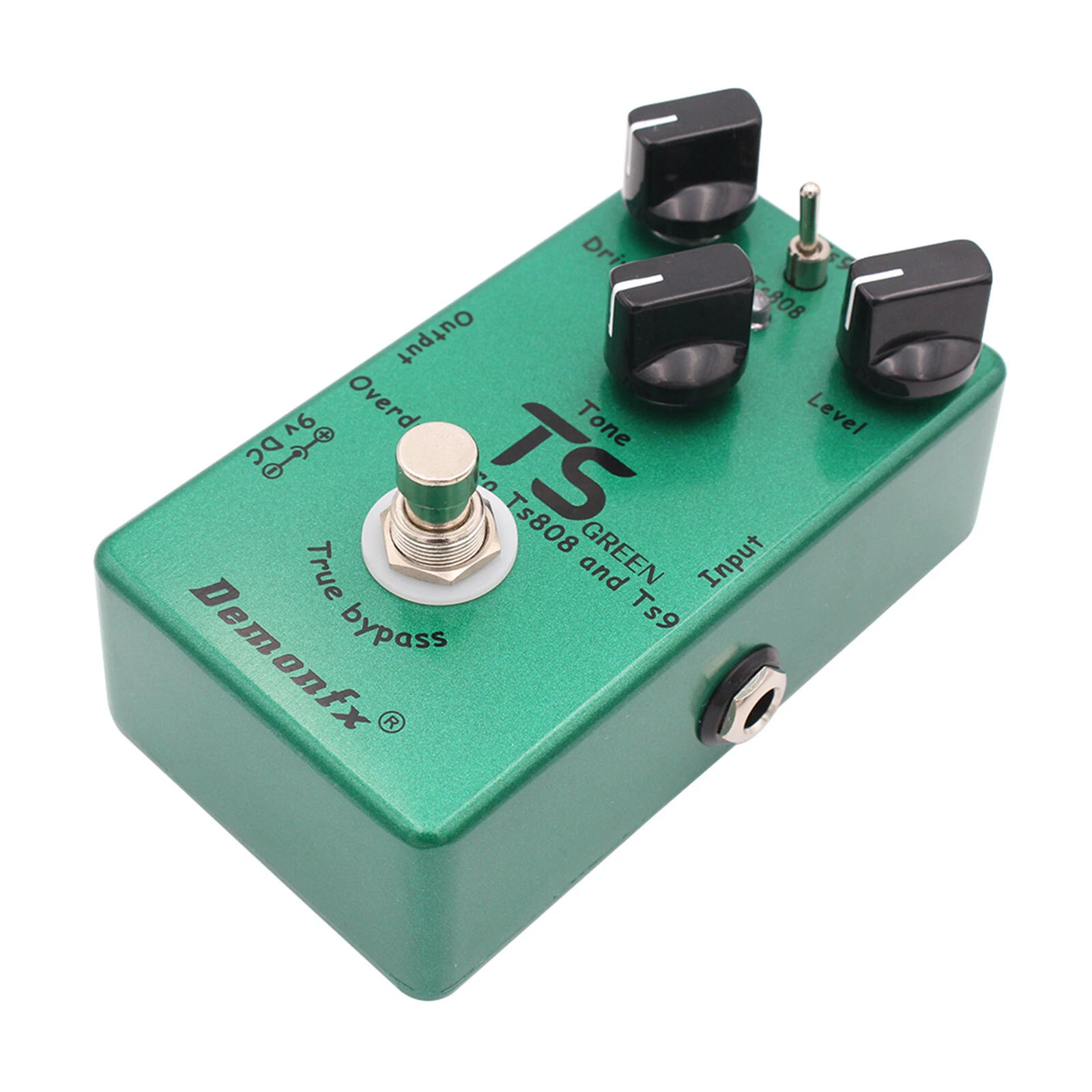 Demonfx TS GREEN Overdrive TS808/TS9 Guitar Effect Pedal Drive Booster - Image 10