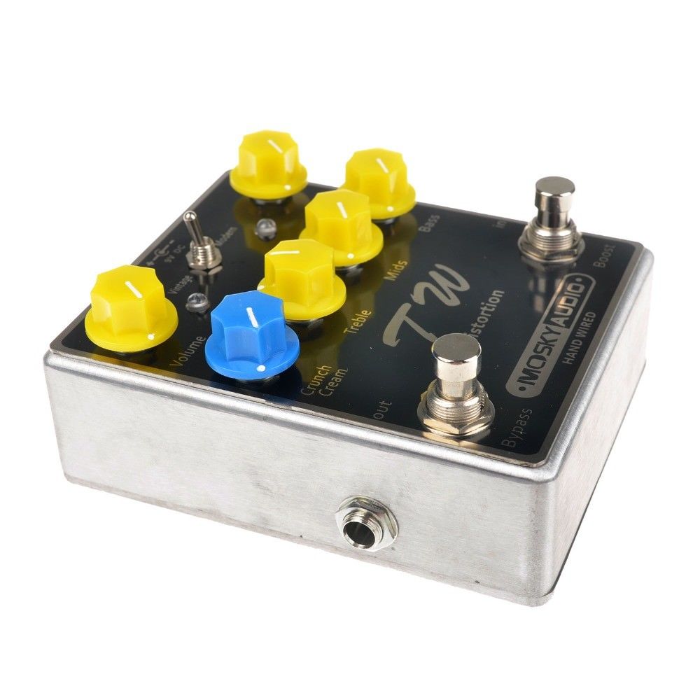 MOSKY TW Hand-Made 5150 Style Guitar Effect Pedal PRO Distortion DIP - Image 2