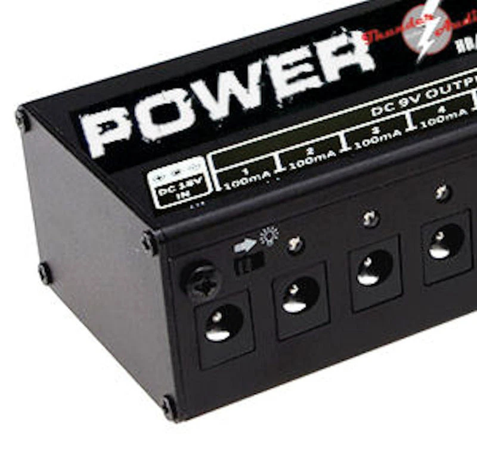 Thunder Audio Power Block HB/10 Power Supply 10 Isolated Output 9V 12V 18V-by Hot Box Pedals - Image 4