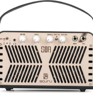 Caline Scuru S8A 20W Acoustic Guitar Amplifier Portable Practice Amp Built IN Battery