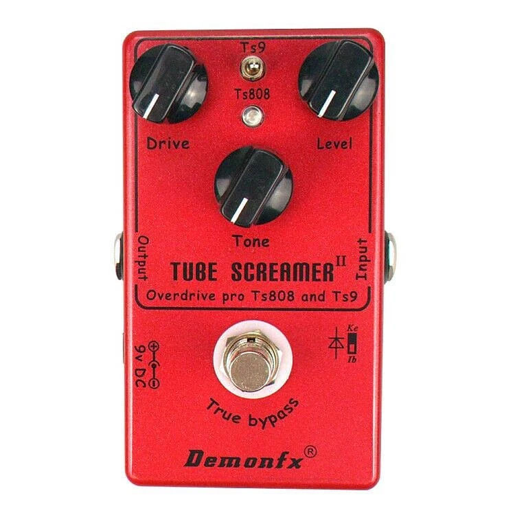 Demonfx TS II RED VI with 2 Overdrive options. Internal mode switch Original run